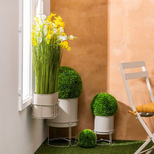 2 Pots "aze" Lin D30 X44,3cm