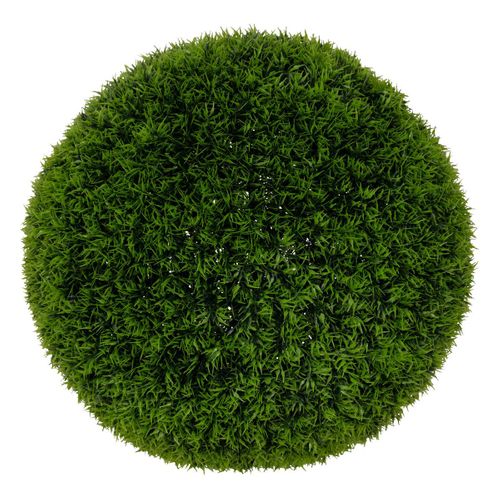 Boule De Buis Artificiel "carly" Vert D37cm