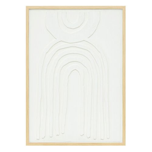 Décoration murale 50x70 cm BOBBY Blanc