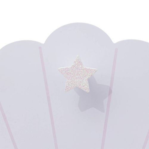 Patère Enfant "sirène" 3 Crochets Violet