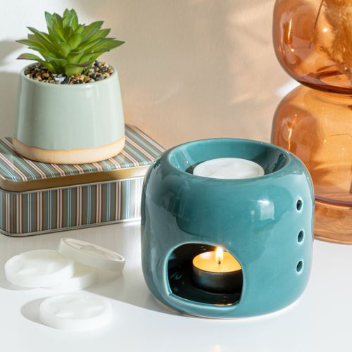 Coffret Brûle-parfum D12cm Jasmin