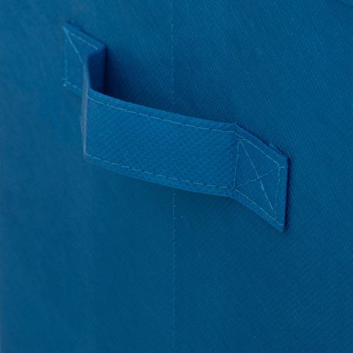 2 Bacs Rangements Enfant "espace" 29x29cm Bleu