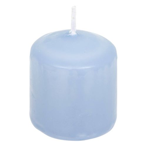 Coffret Photophore Et 4 Bougies "oudy" 7x8cm Violet