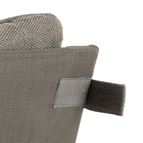 Fauteuil Relax Lambinio Avec Repose Pieds Gris/graphite Hespéride