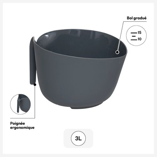 Bol à Mixer Avec Graduactions "néo" 3l