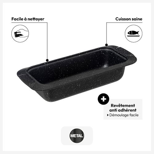 Plat à Cake 32cm Acier "caractère"