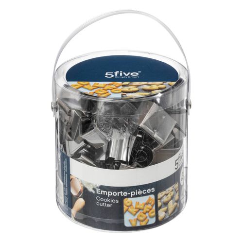 Lot De 30 Emporte-pièces Chiffres/lettres