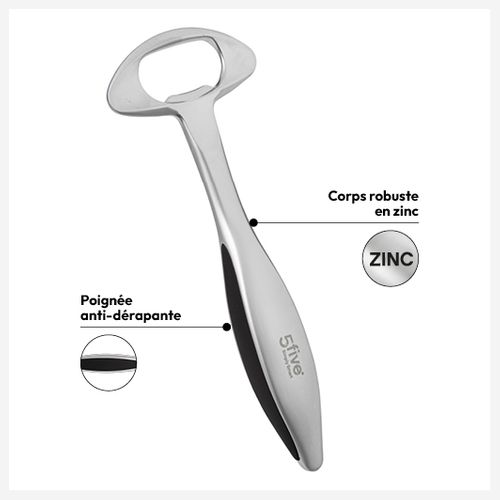 Décapsuleur Zinc "silver Pro"