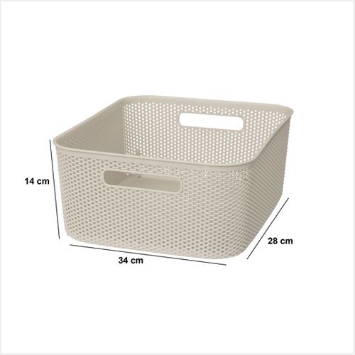 Panier Crochet Lin 11l