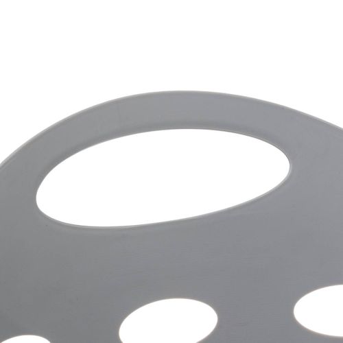 Panier à Linge Gris Perle 60l Flexible  Avec 2 Poignées D 45 X H 66 Cm