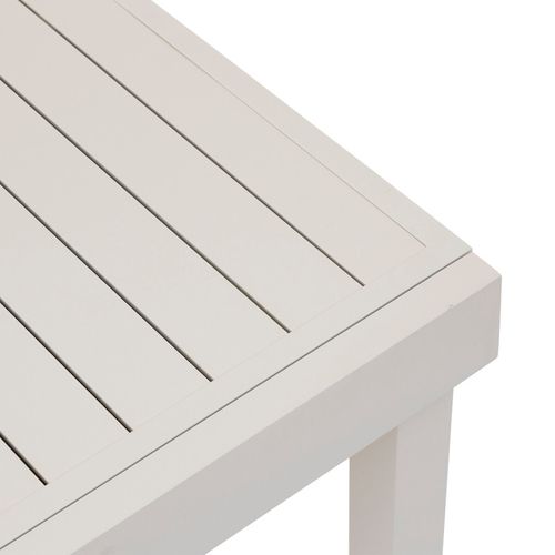 Table Rectangulaire Extensible Piazza 8 P. Argile Hespéride