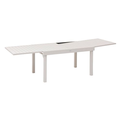 Table Rectangulaire Extensible Piazza 10 P. Argile Hespéride