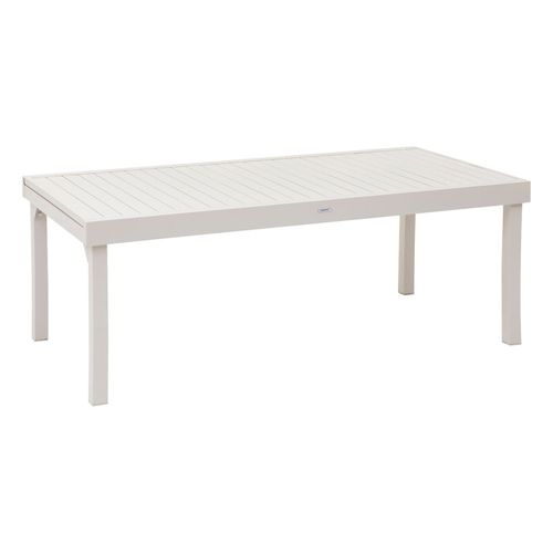 Table Rectangulaire Extensible Piazza 12 P. Argile Hespéride