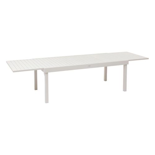 Table Rectangulaire Extensible Piazza 12 P. Argile Hespéride