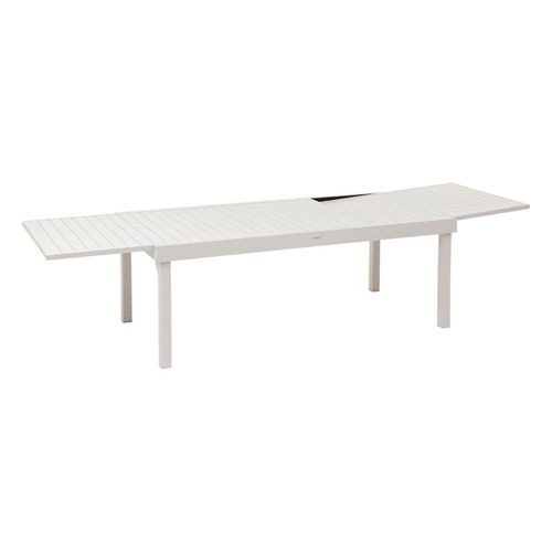 Table Rectangulaire Extensible Piazza 12 P. Argile Hespéride