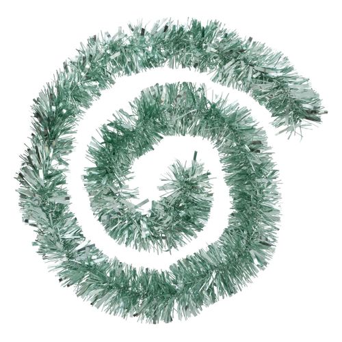Guirlande De Noël Large 10 Cm Vert Amande Longueur 2 Mètres