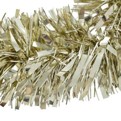 Guirlande De Noël Boa Large 15 Cm Or 2 Tons Longueur 2 Mètres