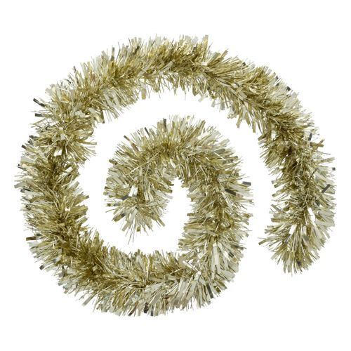 Guirlande De Noël Boa Large 15 Cm Or 2 Tons Longueur 2 Mètres