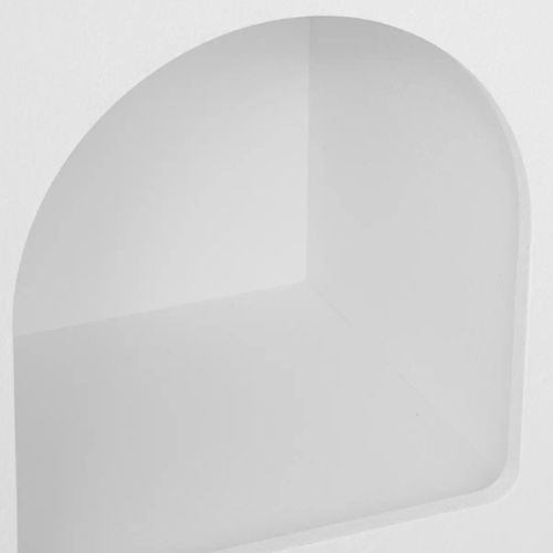 Meuble 6 Niches En Bois Blanc 110 X 71 Cm