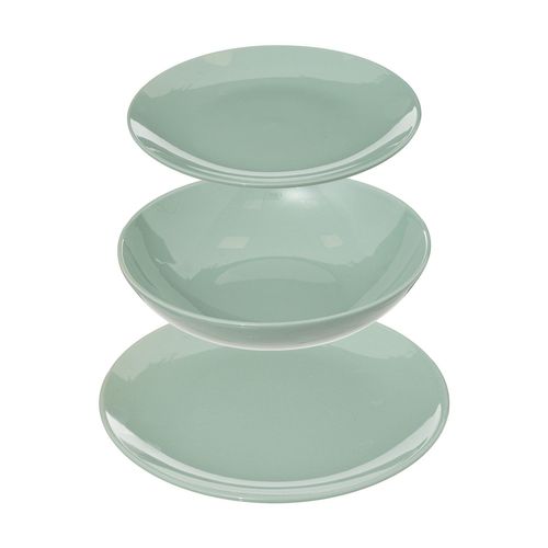 Service Vaisselle 18 Pièces Colorama - Vert