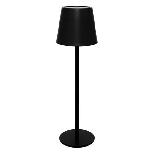 Lampe D'extérieur LED  Rechargeable USB En Acier Noir D 11 X H 37 Cm