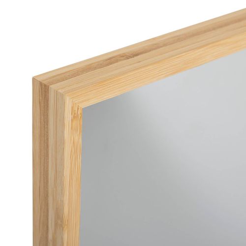 Miroir Mural 125x35cm Bambou