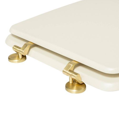 Abattant Wc "duo" Ivoire