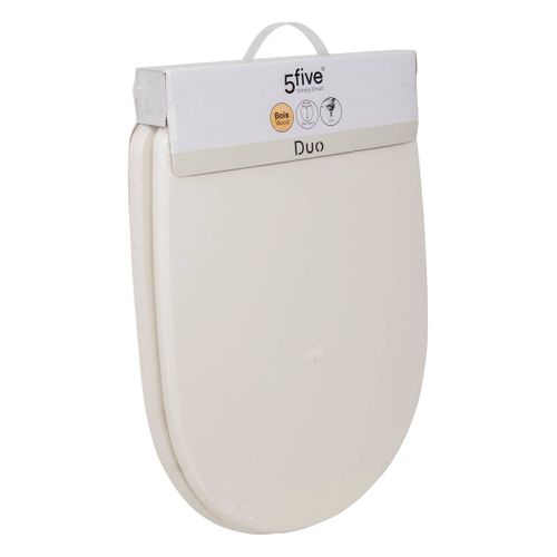 Abattant Wc "duo" Ivoire