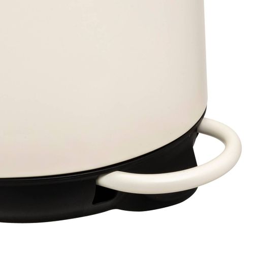 Poubelle "duo" 5l Ivoire