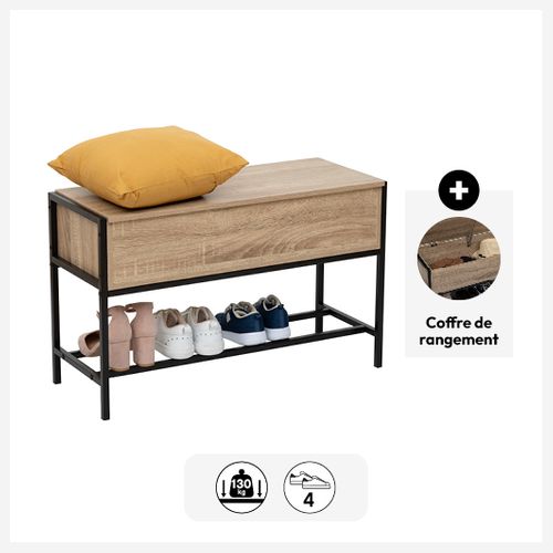 Banc Range-chaussures "aliaj" Avec Coffre
