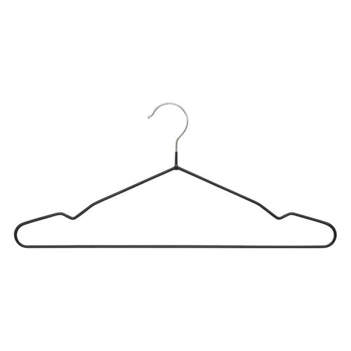 Lot De 5 Cintres Anti-dérapant Noir