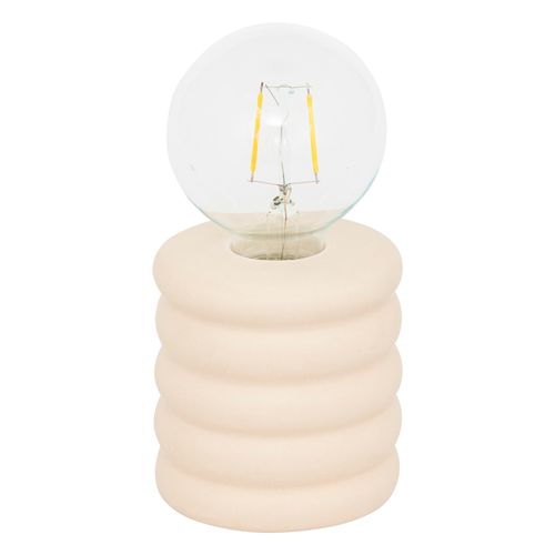 Objet lumineux LED H. 18 cm PERRY Beige