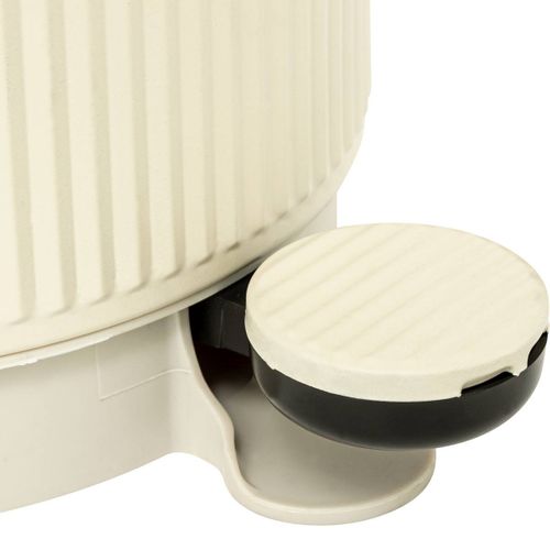 Poubelle "onyx" 5l Lin