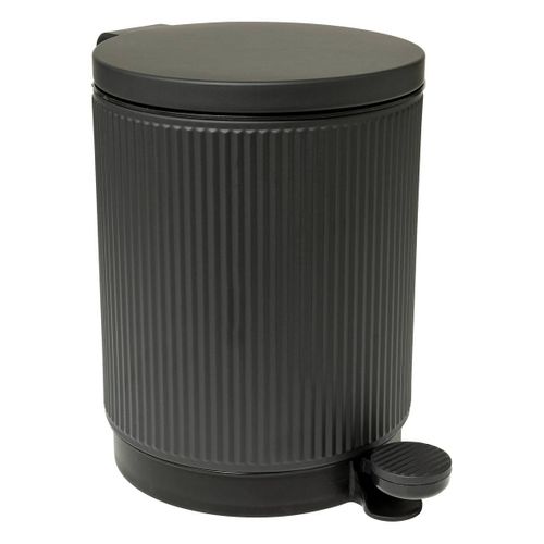 Poubelle "onyx" 5l Ardoise