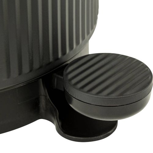 Poubelle "onyx" 5l Ardoise