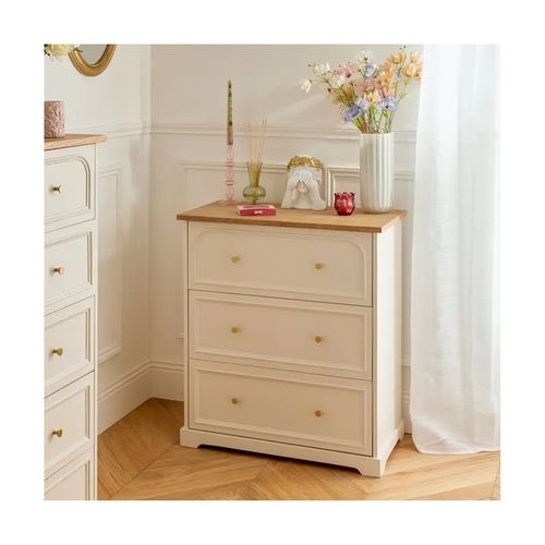 Commode 3 Tiroirs Mohea Ivoire Atmosphera