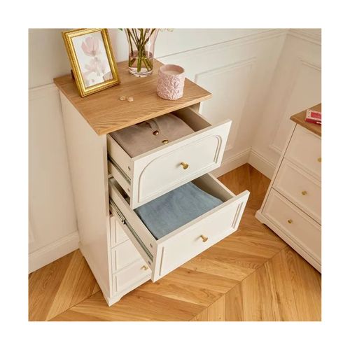 Chiffonnier 5 Tiroirs Mohea Ivoire Atmosphera