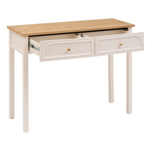 Console 2 Tiroirs Mohea Ivoire Atmosphera
