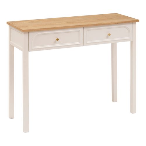Console 2 Tiroirs Mohea Ivoire Atmosphera