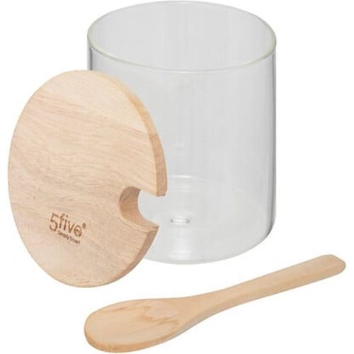 Sucrier Verre + bois 0,4l Hermet