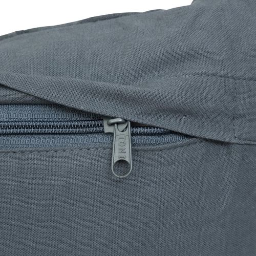 Coussin Jacquard Style Cottage - 30x50 Cm - Bleu