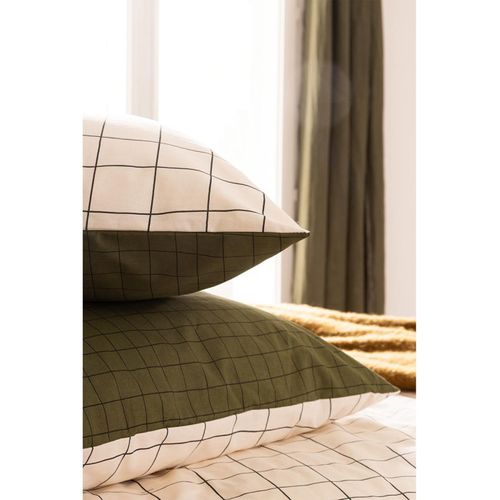 Parure Imprimée Maati Beige 240x220cm