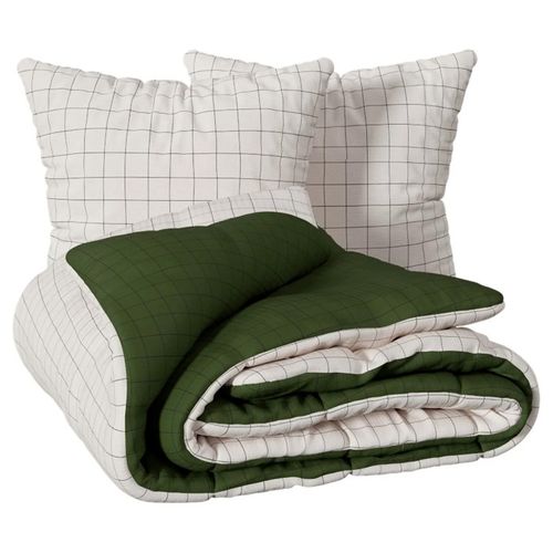 Parure Imprimée Maati Beige 240x220cm