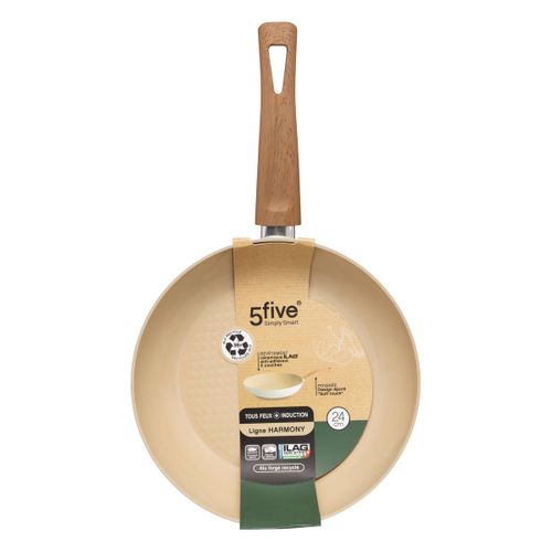 Poêle "harmony" D24cm En Aluminium Forgé Beige