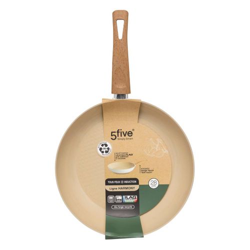 Poêle "harmony" D28cm En Aluminium Forgé Beige