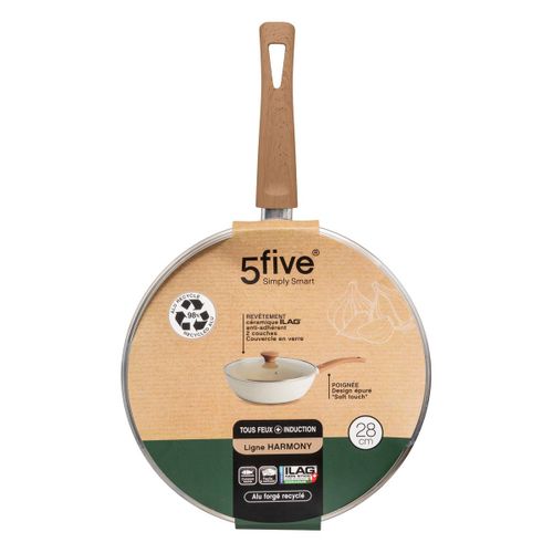 Sauteuse "harmony" D28cm En Aluminium Forgé Beige