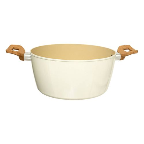 Faitout "harmony" D24cm En Aluminium Forgé Beige