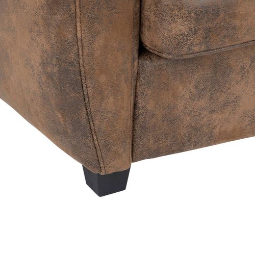 Banquette Club Stanis 2 Places Marron