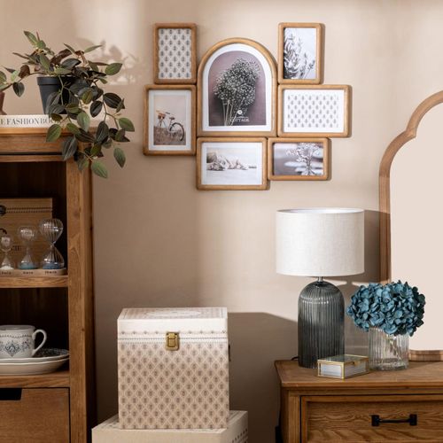 Composition D'hortensias Artificiels "dean" 24cm Bleu