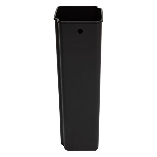 Poubelle De Tri Sélectif En Inox 3 Bacs De 18 Litres Ouverture à Pédale